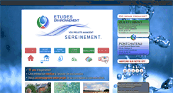 Desktop Screenshot of etudes-environnement.net
